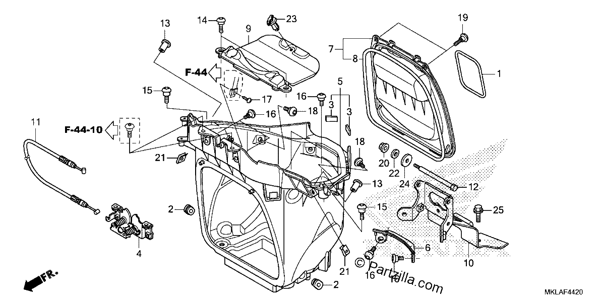 Diagrama de LUGGAGE BOX