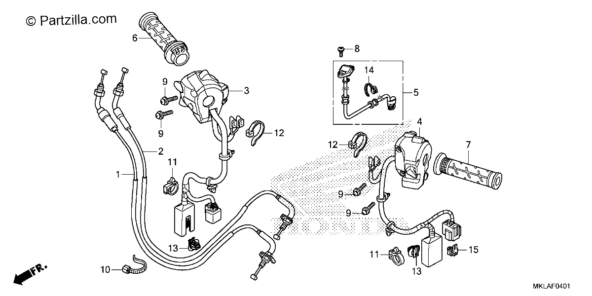 Diagrama de SWITCH CABLE