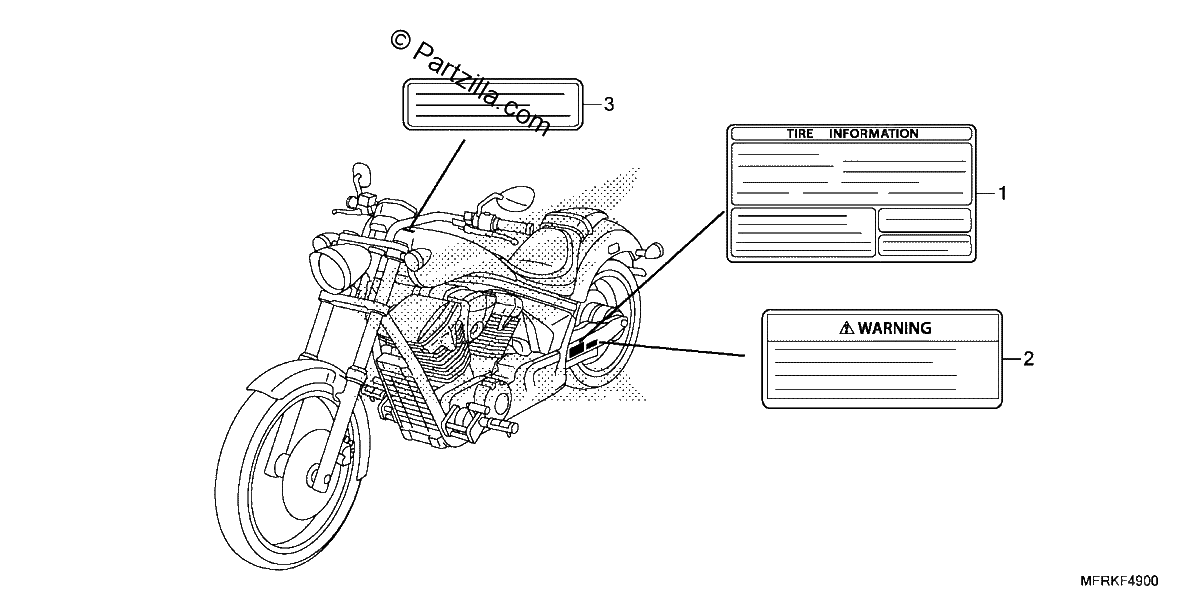 Diagrama de CAUTION LABEL