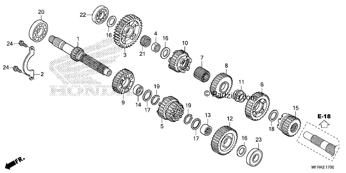 Diagrama de TRANSMISSION