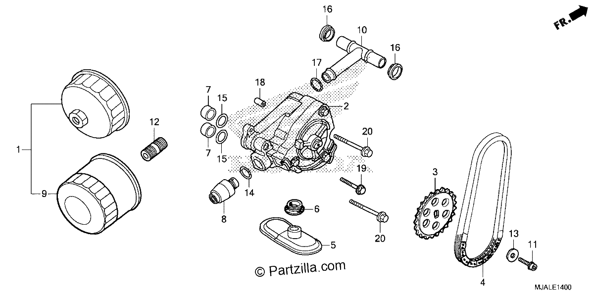 Diagrama de OIL PUMP
