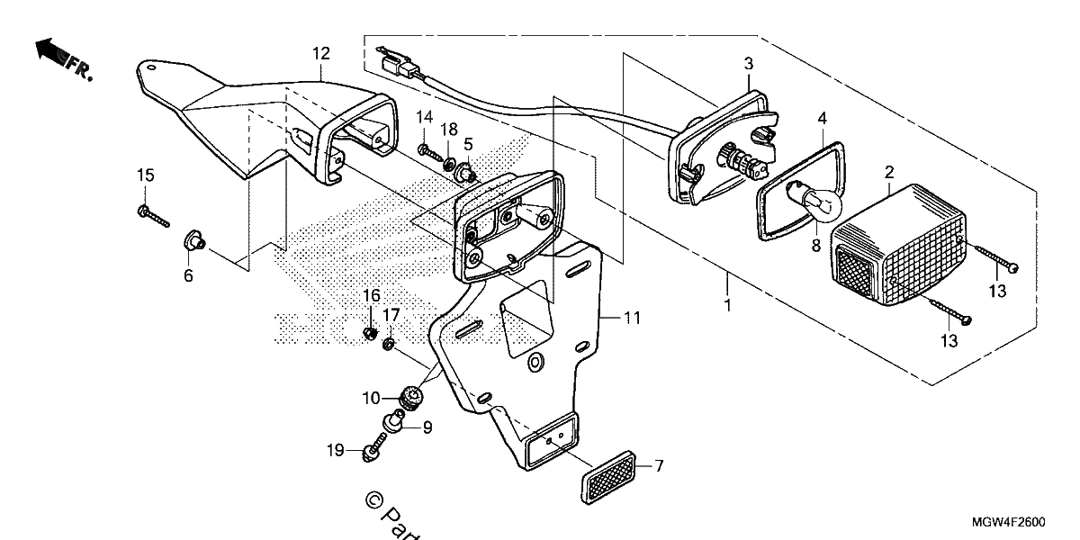Diagrama de TAILLIGHT