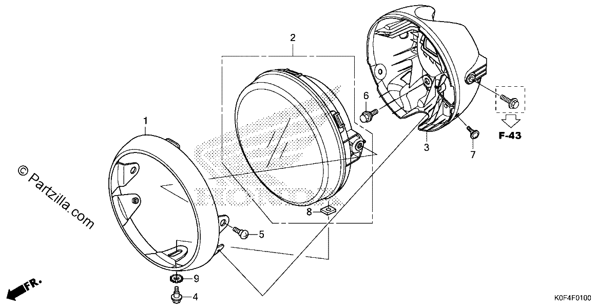 Diagrama de HEADLIGHT