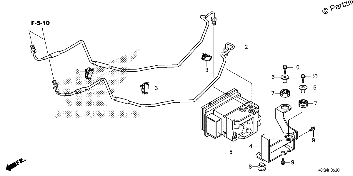 Diagrama de ABS MODULATOR