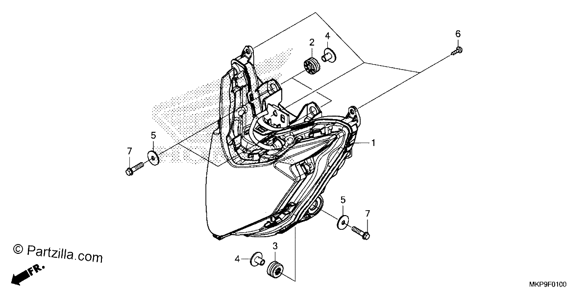 Diagrama de HEADLIGHT