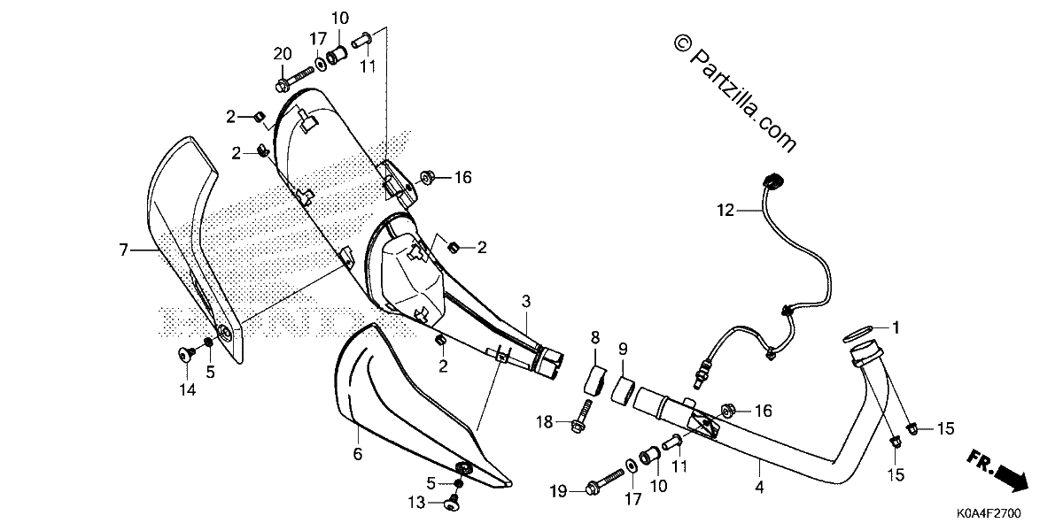 Diagrama de MUFFLER
