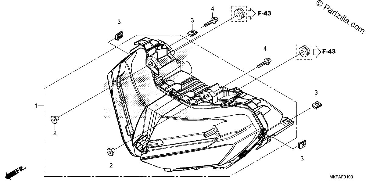 Diagrama de HEADLIGHT