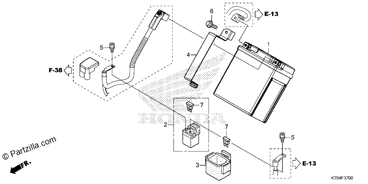 Diagrama de BATTERY