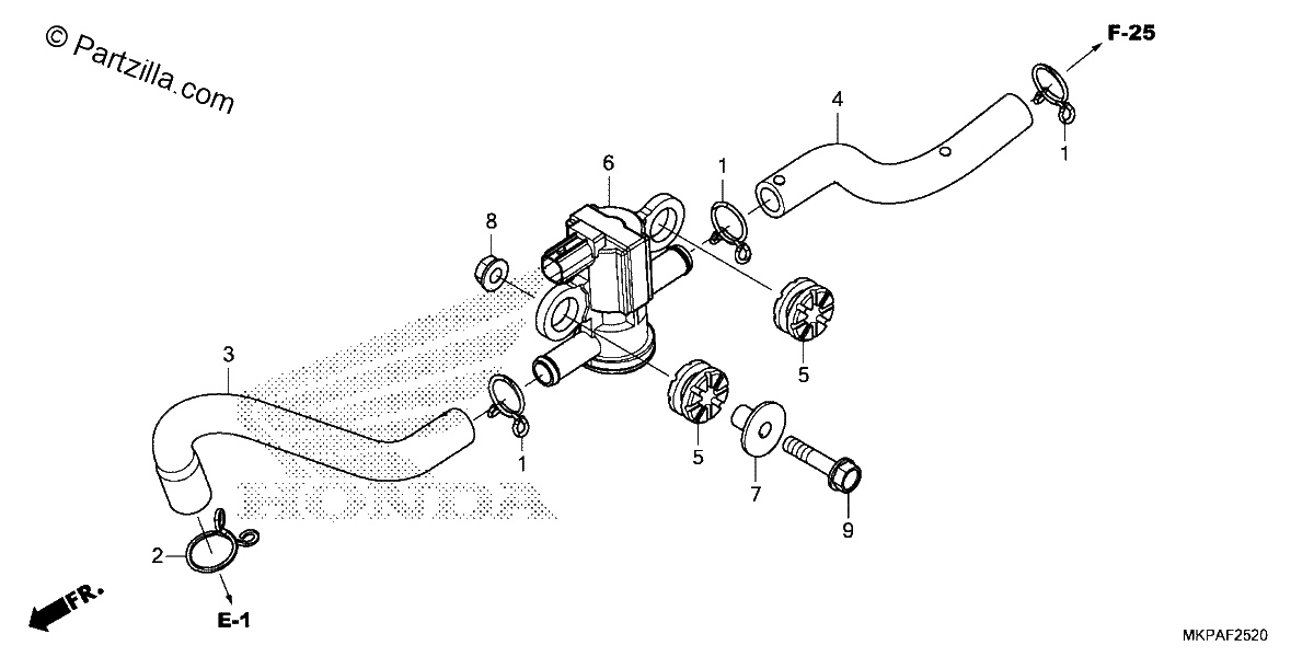 Diagrama de AIR INJECTION SOLENOID VALVE