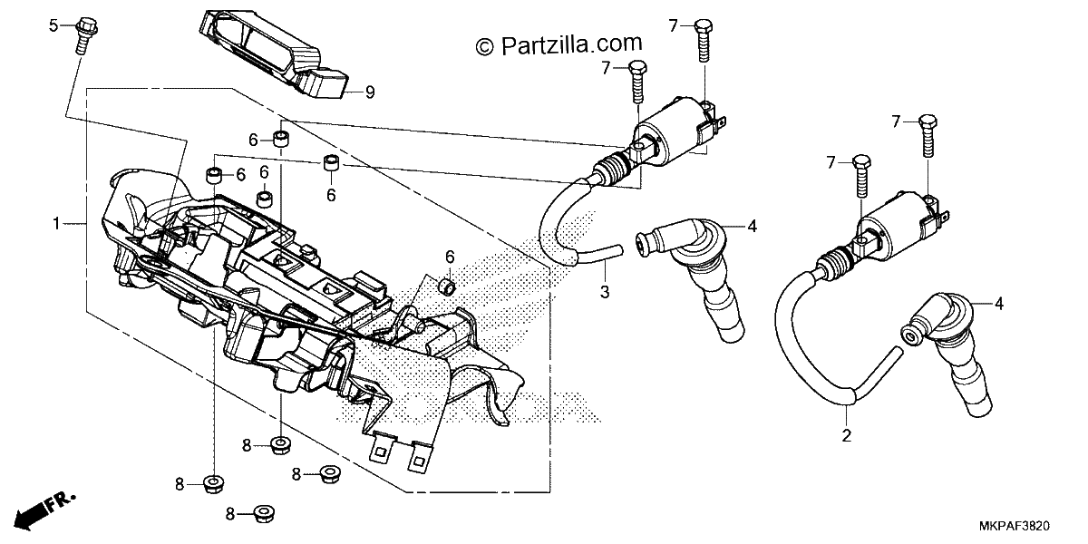 Diagrama de IGNITION COIL
