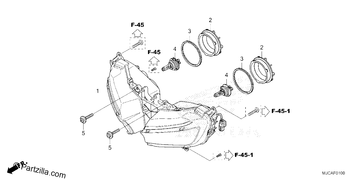 Diagrama de HEADLIGHT