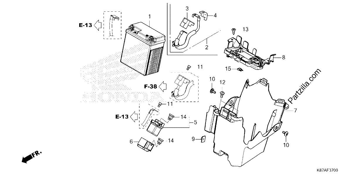 Diagrama de BATTERY