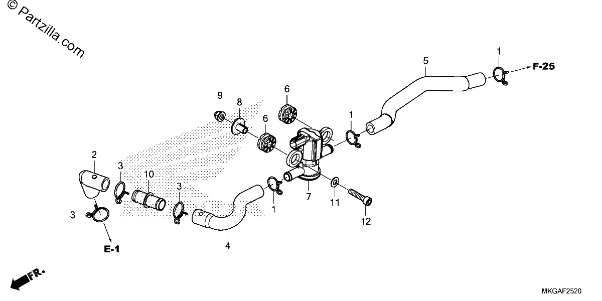 Diagrama de AIR INJECTION SOLENOID VALVE