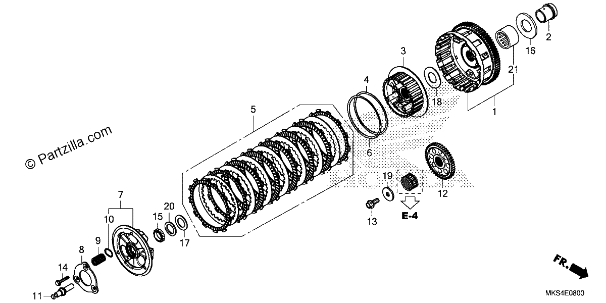 Diagrama de CLUTCH 1