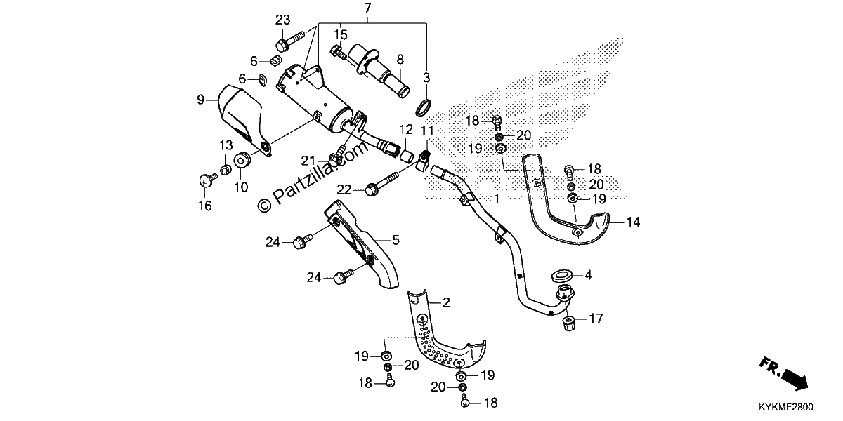 Diagrama de MUFFLER