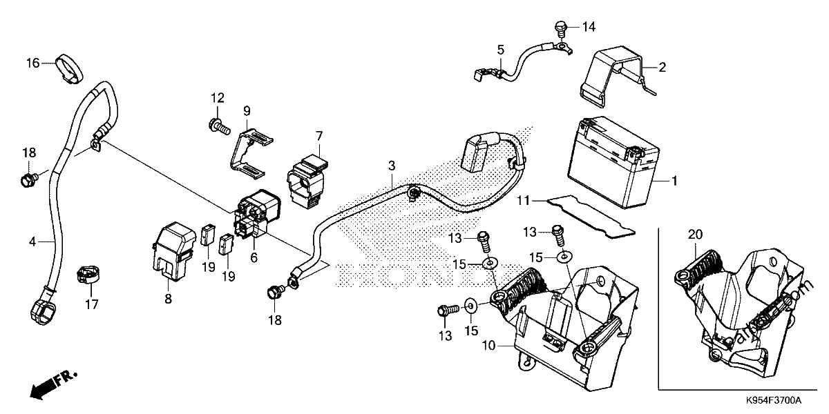 Diagrama de BATTERY