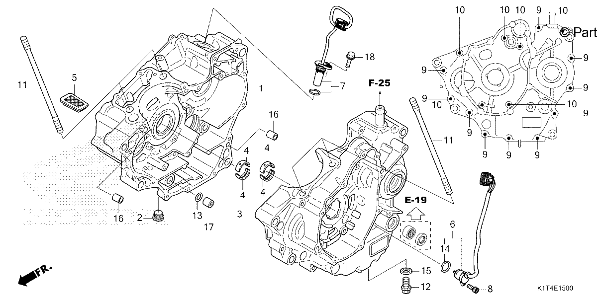 Diagrama de CRANKCASE