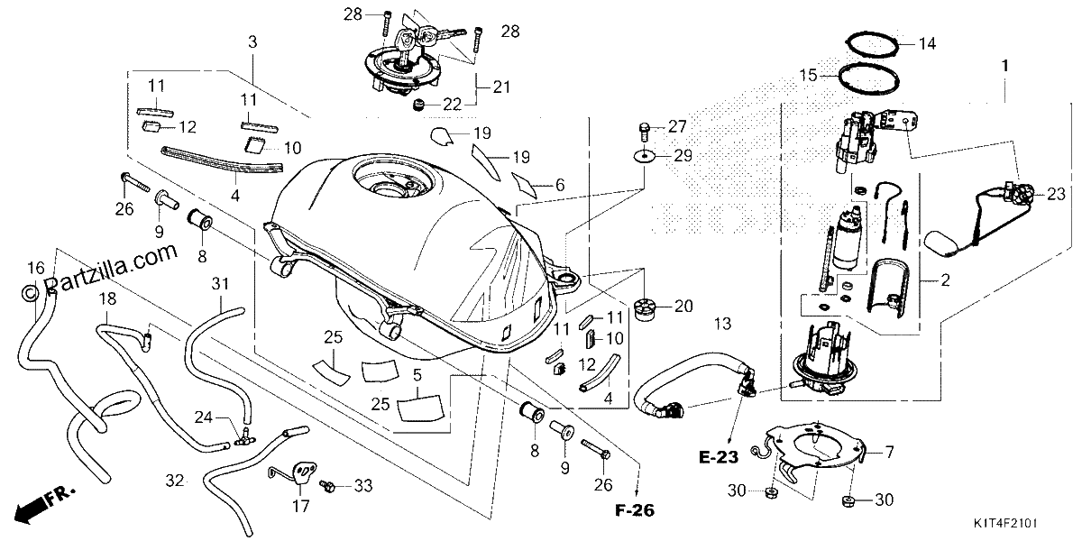 Diagrama de FUEL TANK 2