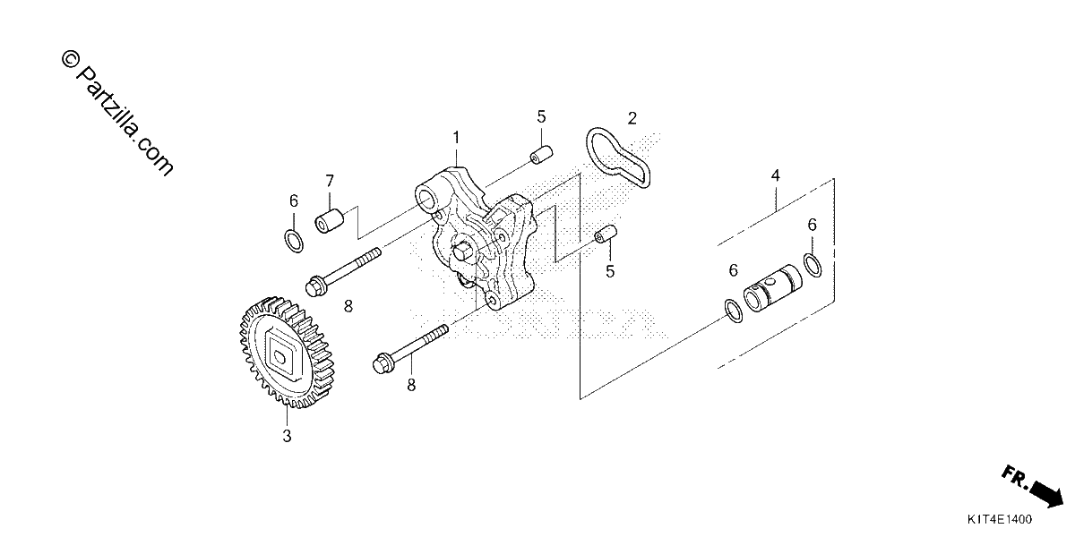Diagrama de OIL PUMP