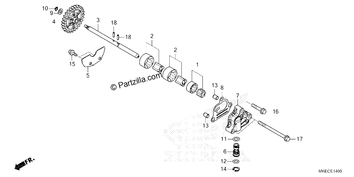 Diagrama de OIL PUMP