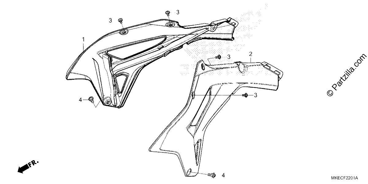 Diagrama de RADIATOR SHROUD 2