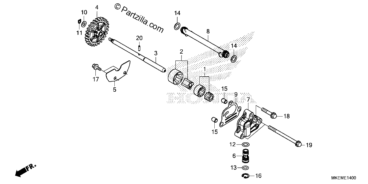 Diagrama de OIL PUMP