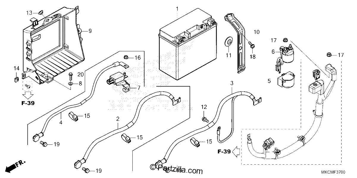 Diagrama de BATTERY