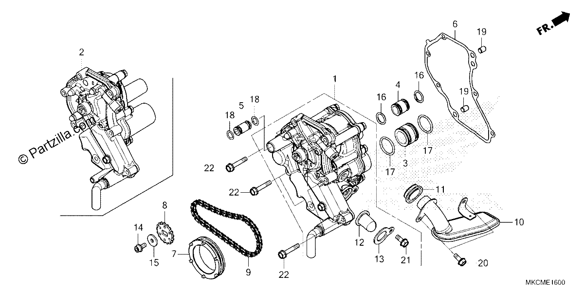 Diagrama de OIL PUMP