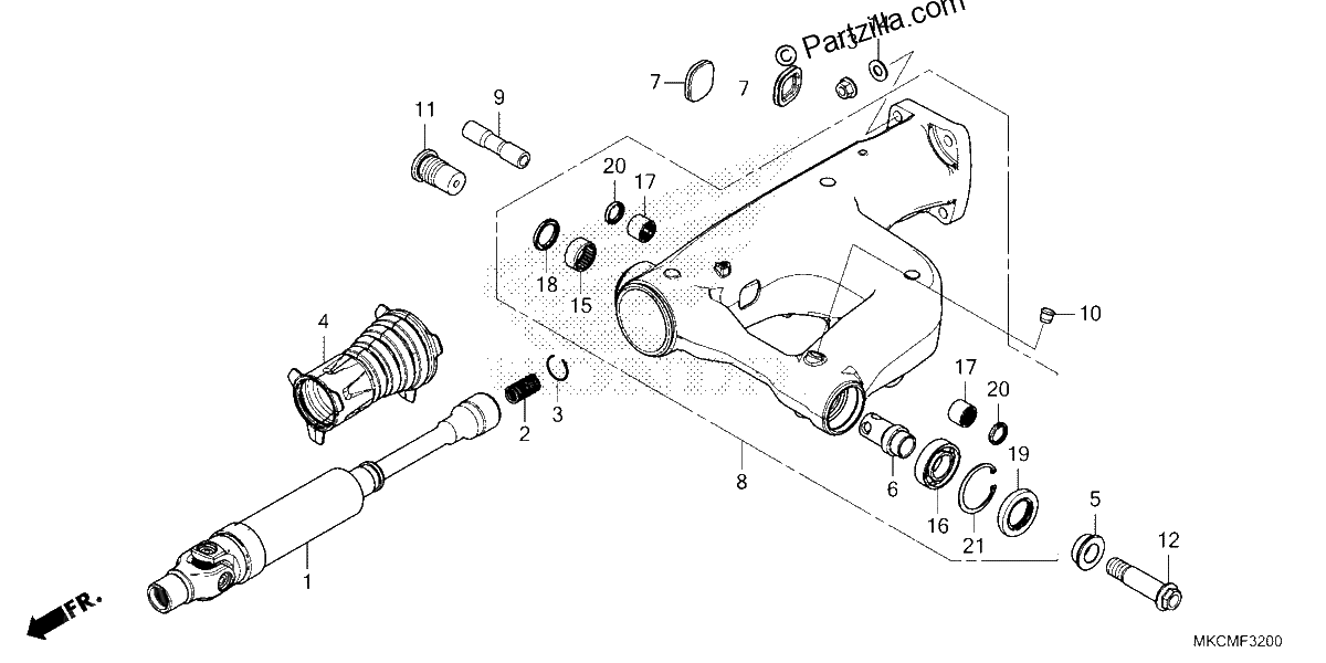 Diagrama de SWINGARM