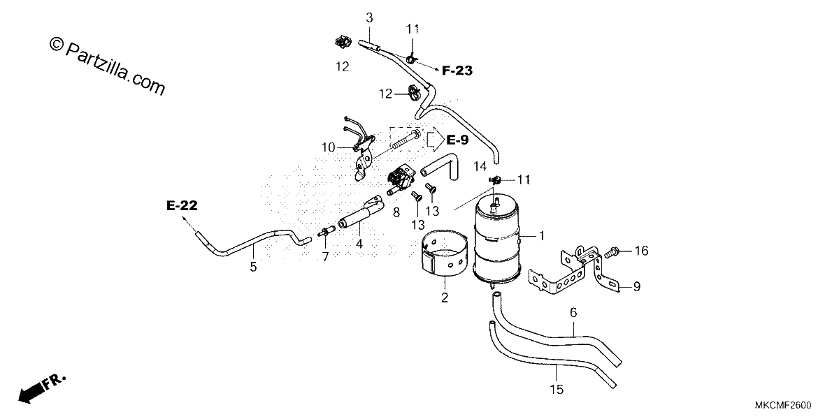 Diagrama de CANISTER