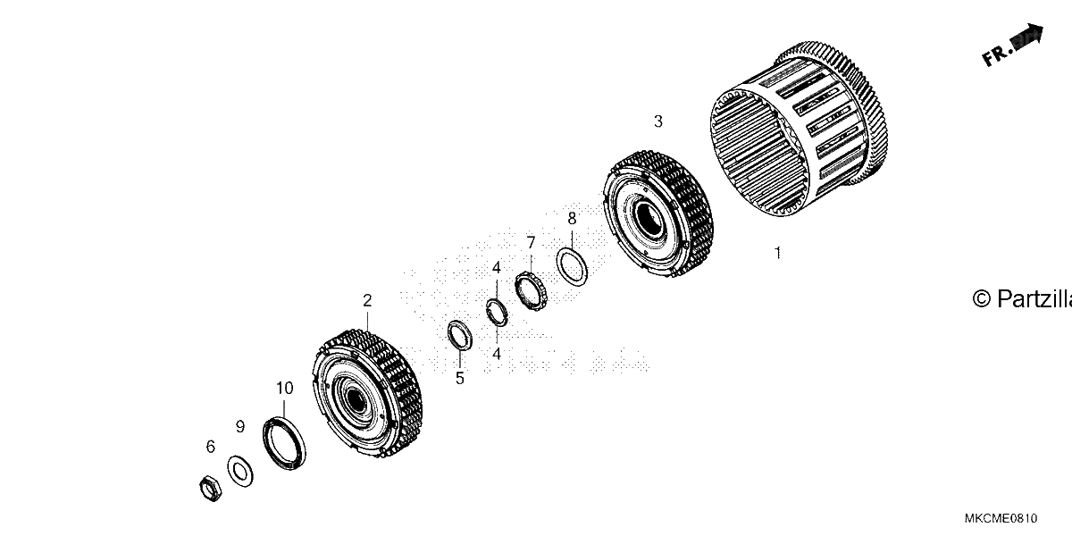 Diagrama de CLUTCH DCT