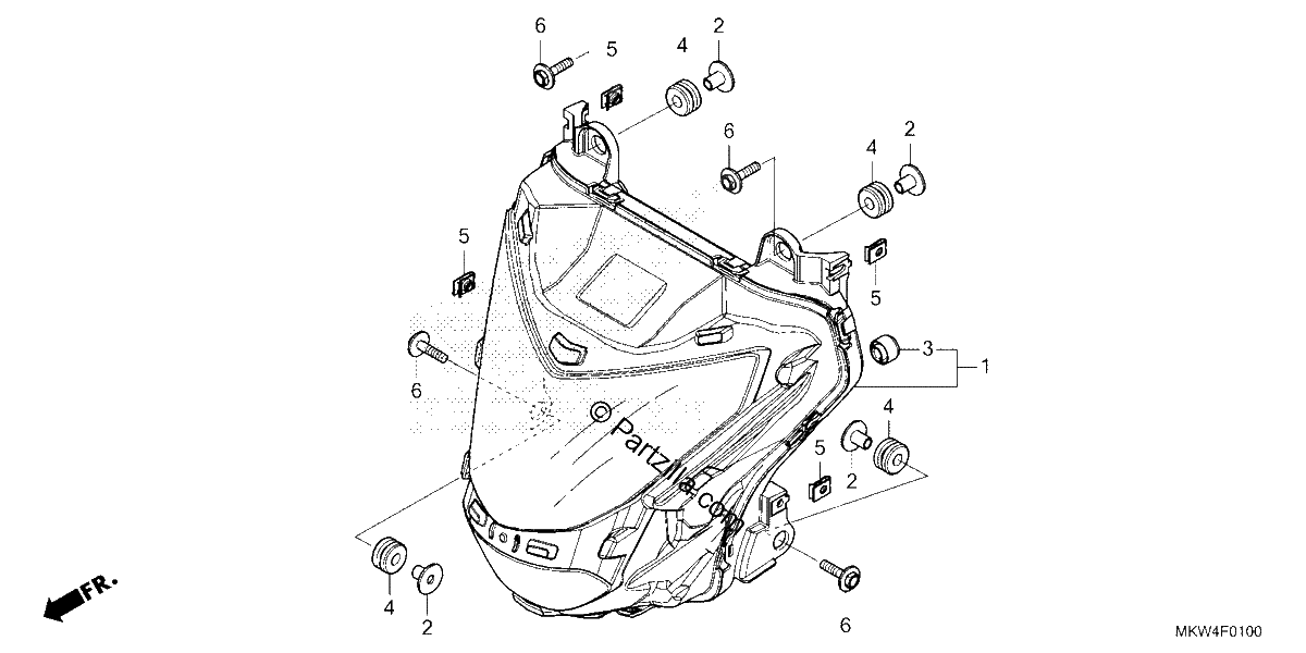 Diagrama de HEADLIGHT