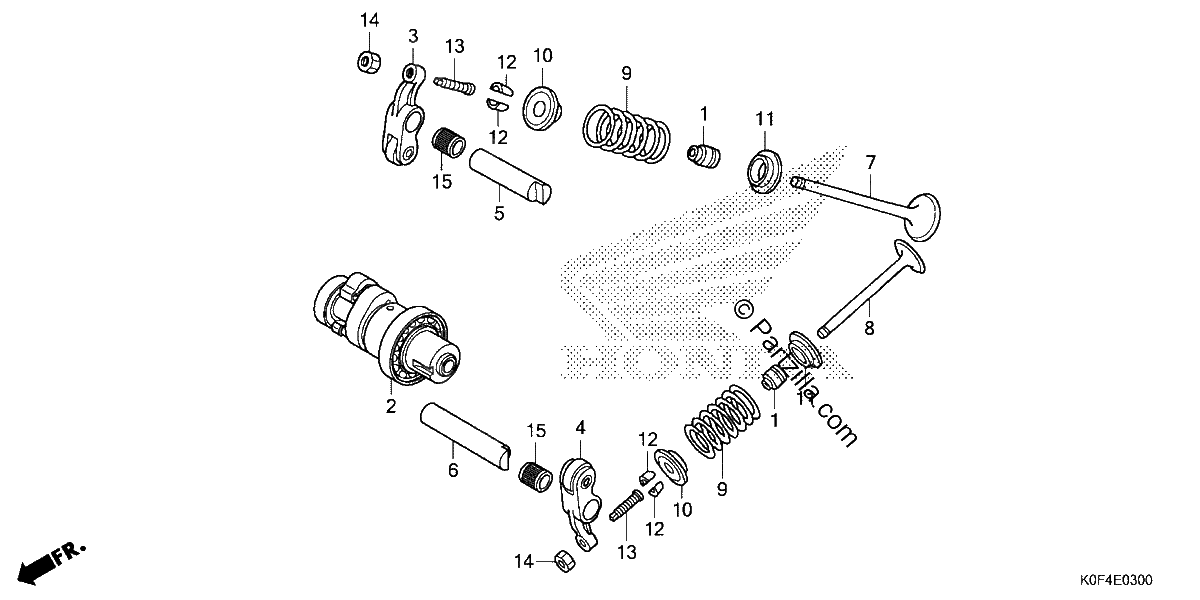 Diagrama de CAMSHAFT VALVE