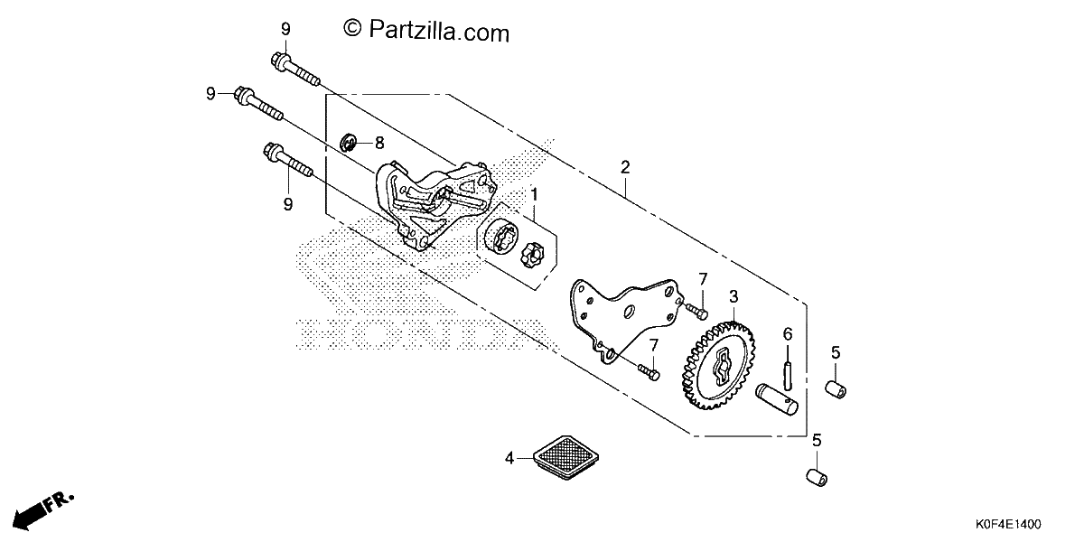 Diagrama de OIL PUMP