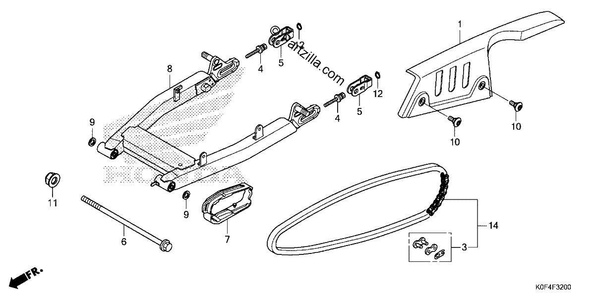 Diagrama de SWINGARM