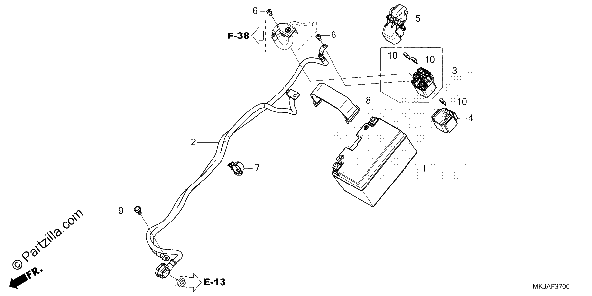 Diagrama de BATTERY