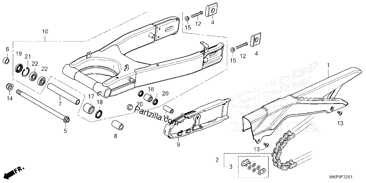 Diagrama de SWINGARM 2