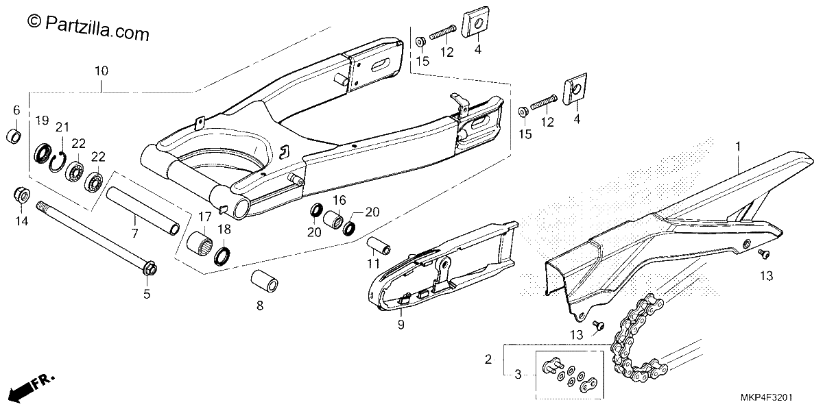 Diagrama de SWINGARM 2
