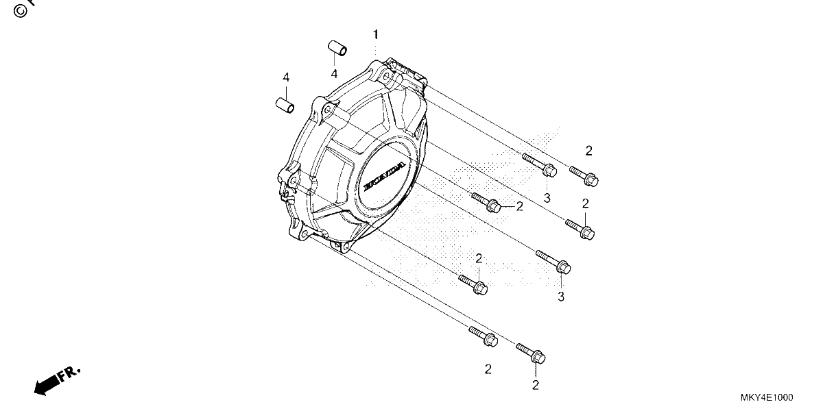 Diagrama de ALTERNATOR COVER