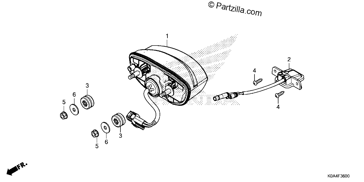 Diagrama de TAILLIGHT