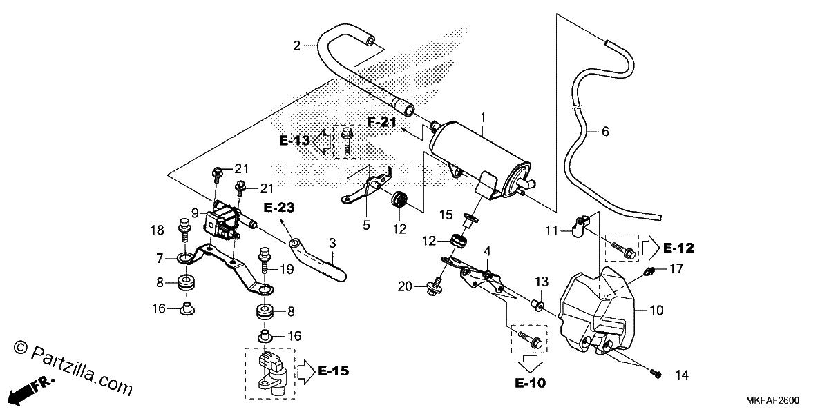 Diagrama de CANISTER