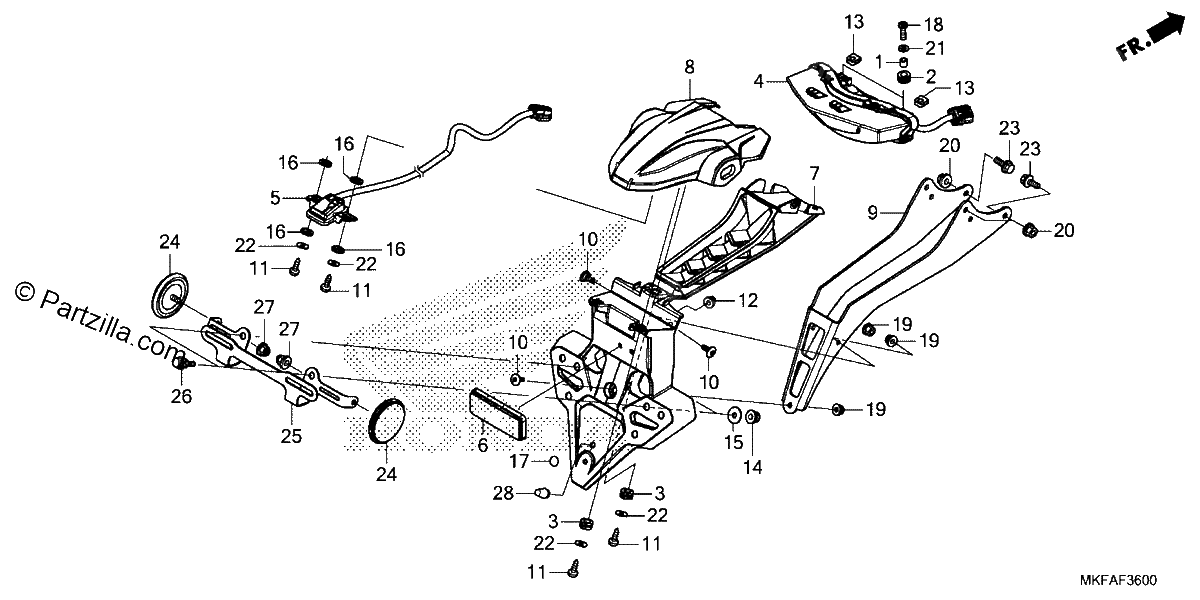 Diagrama de TAILLIGHT