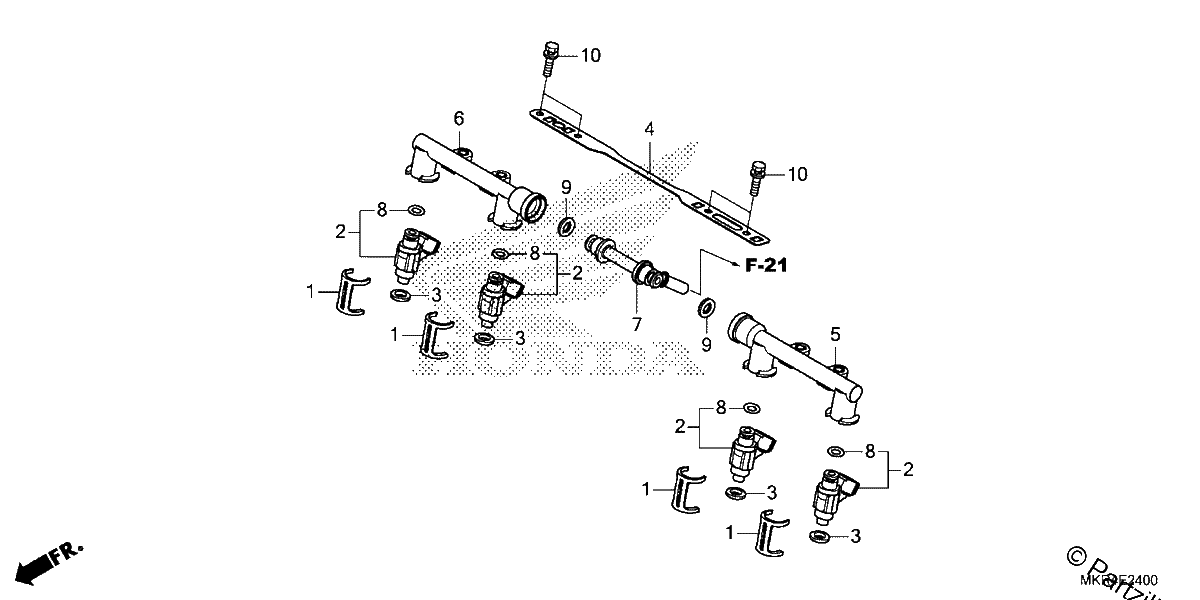 Diagrama de FUEL INJECTOR