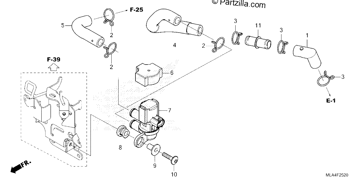 Diagrama de AIR INJECTION SOLENOID VALVE