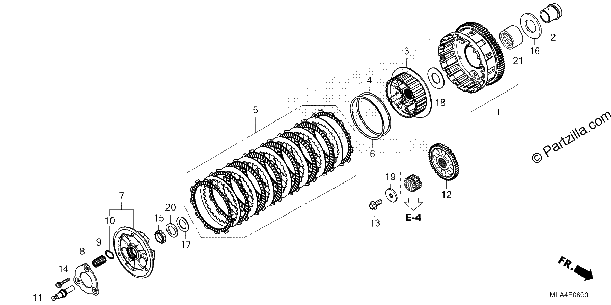 Diagrama de CLUTCH 1