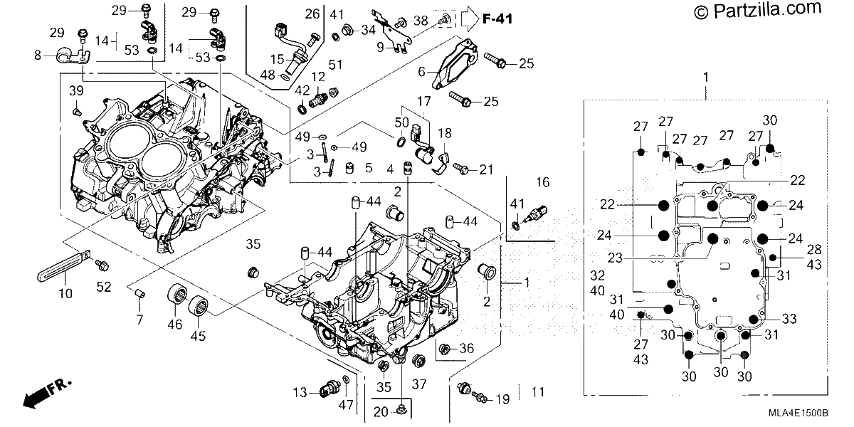Diagrama de CRANKCASE