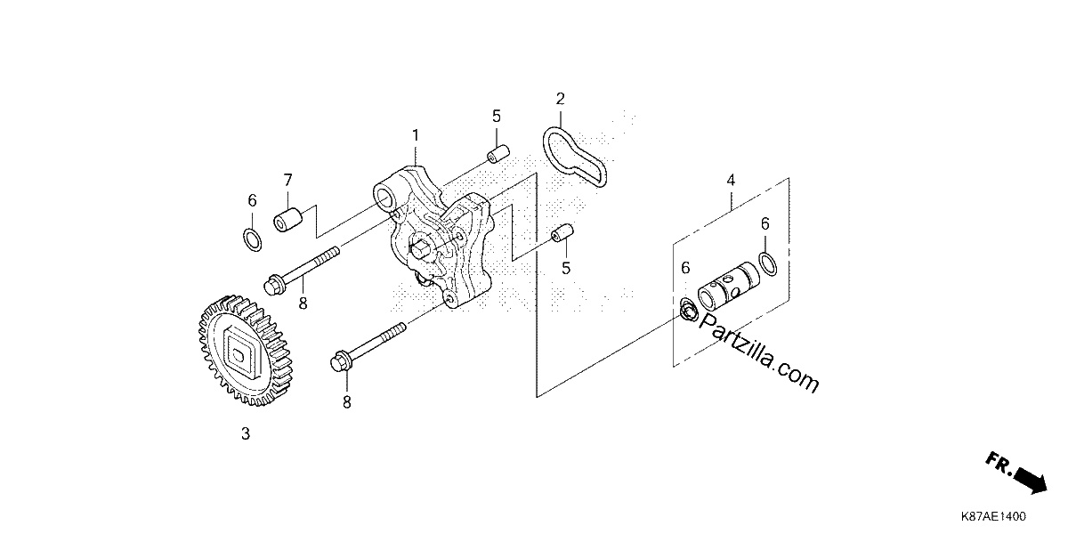 Diagrama de OIL PUMP