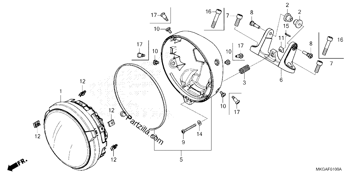 Diagrama de HEADLIGHT