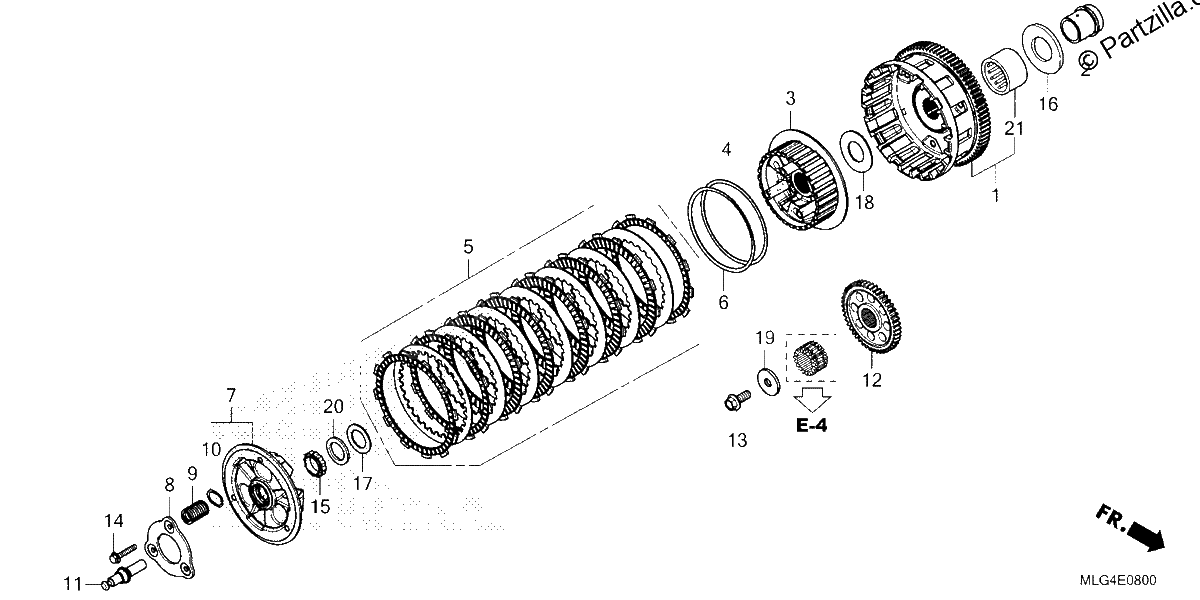 Diagrama de CLUTCH 1