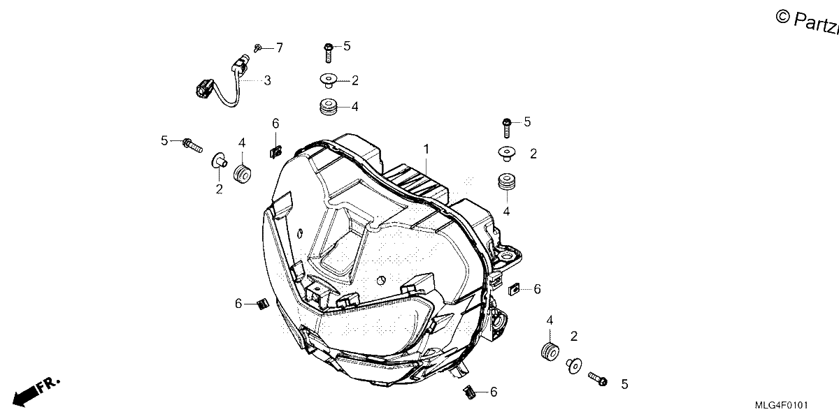 Diagrama de HEADLIGHT 2